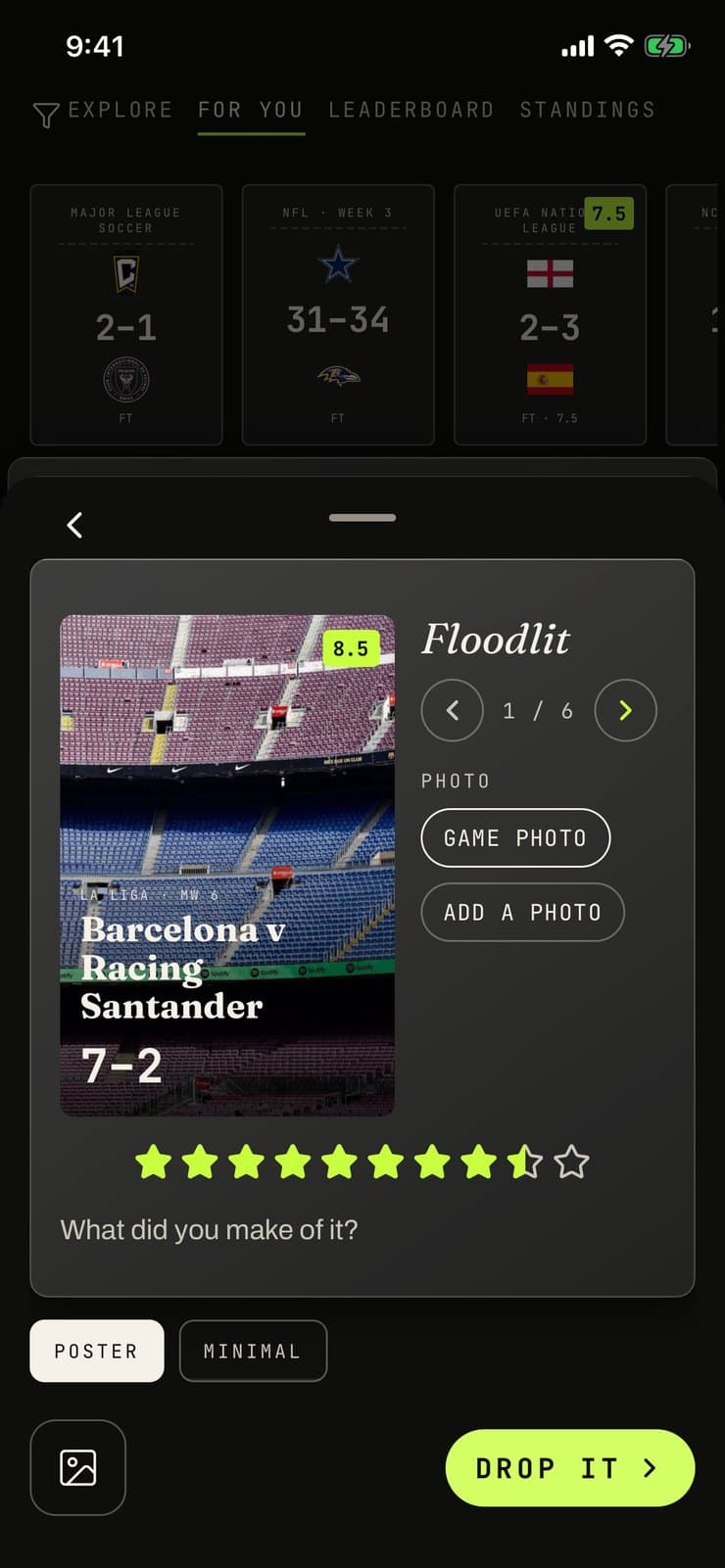 Fulltime app: Rate